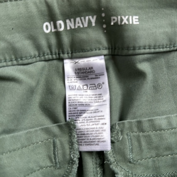 Old navy pixie pant regular size 0 - Picture 5 of 5